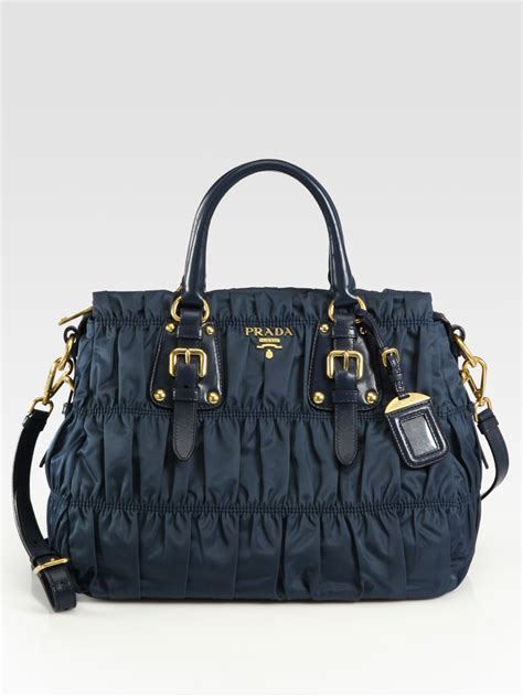 prada bag blue 2014|Prada blue nylon bag.